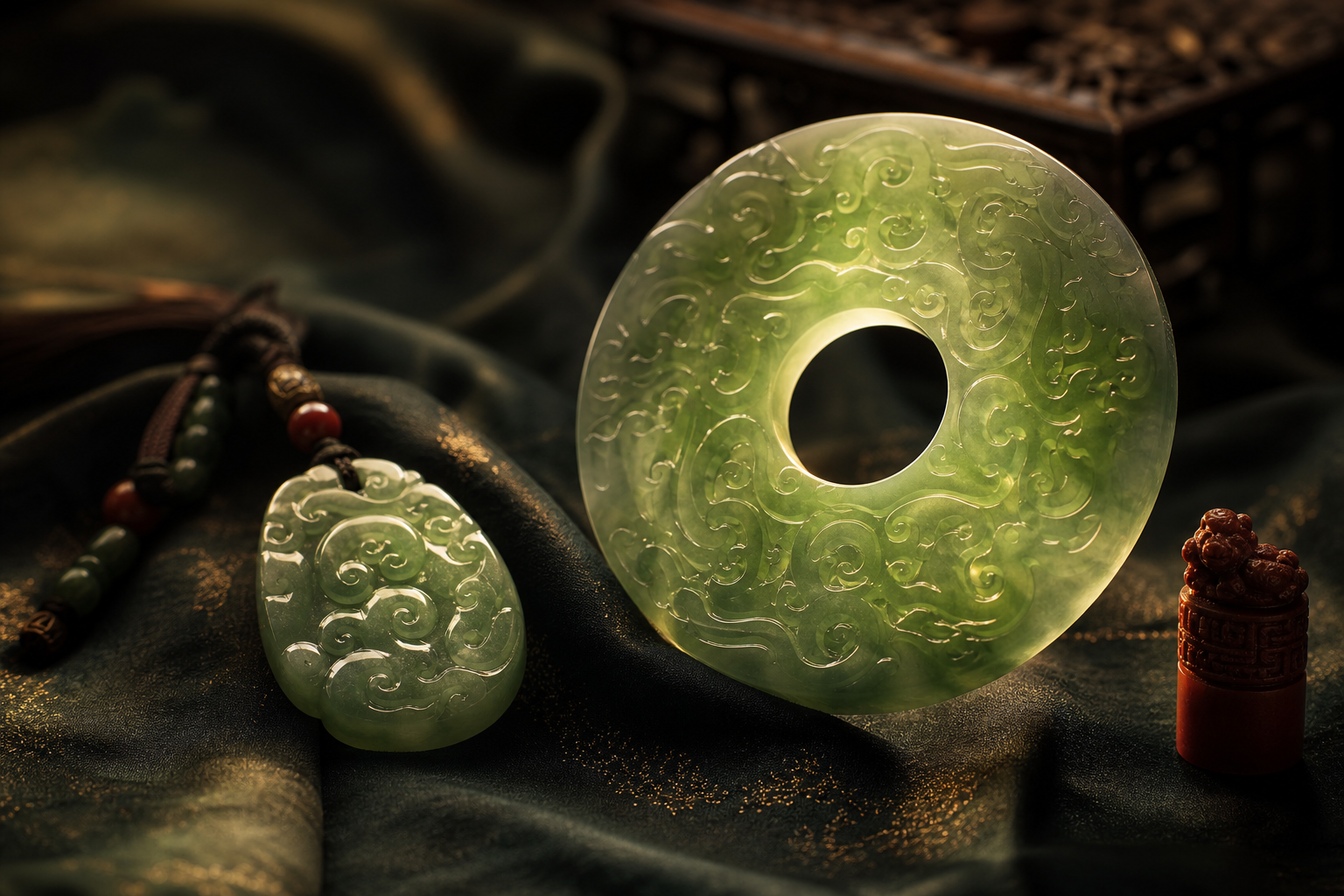 Reading Jade: Colour, Texture, and Traditional Meaning